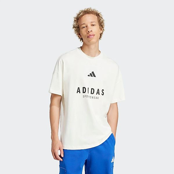 adidas Sportswear T-Shirt "ALL SZN GRAPHIC" sportliche Passform, Rundhalsau günstig online kaufen