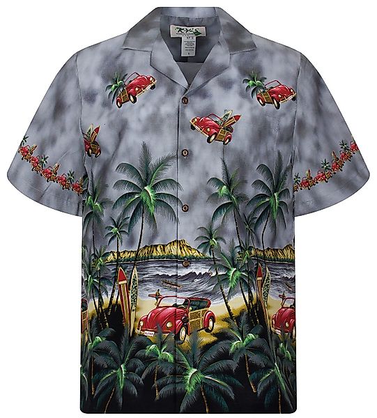 KY's Hawaiihemd Fliegende Autos Original Hawaiihemd günstig online kaufen