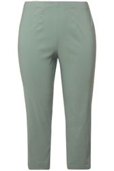 Ulla Popken Funktionshose Bengalinhose wadenlang Elastikbund günstig online kaufen