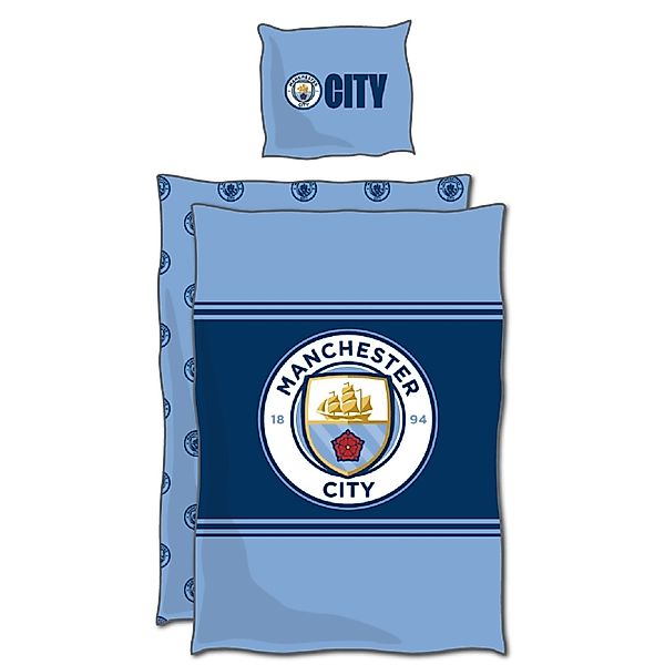 Manchester City Bettwäsche Baumwolle Bettwäsche Bettbezug günstig online kaufen