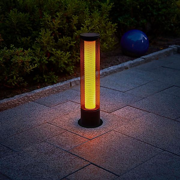 Northpoint LED Gartenleuchte Solar Flammenlichtsäule Flammen günstig online kaufen