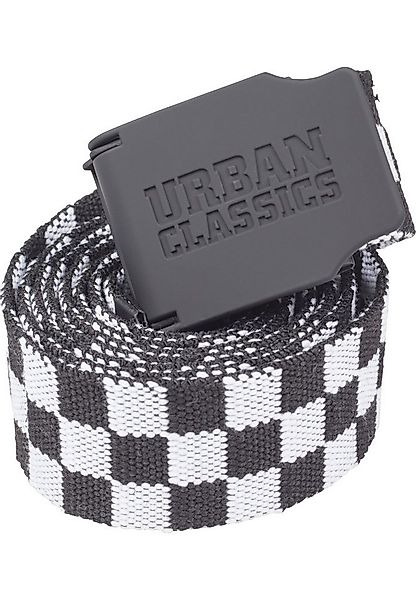 URBAN CLASSICS Hüftgürtel Urban Classics Unisex UC Canvas Belt Checkerboard günstig online kaufen