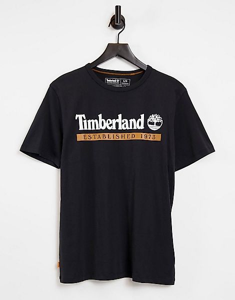 Timberland – Established 1973 – T-Shirt in Schwarz günstig online kaufen