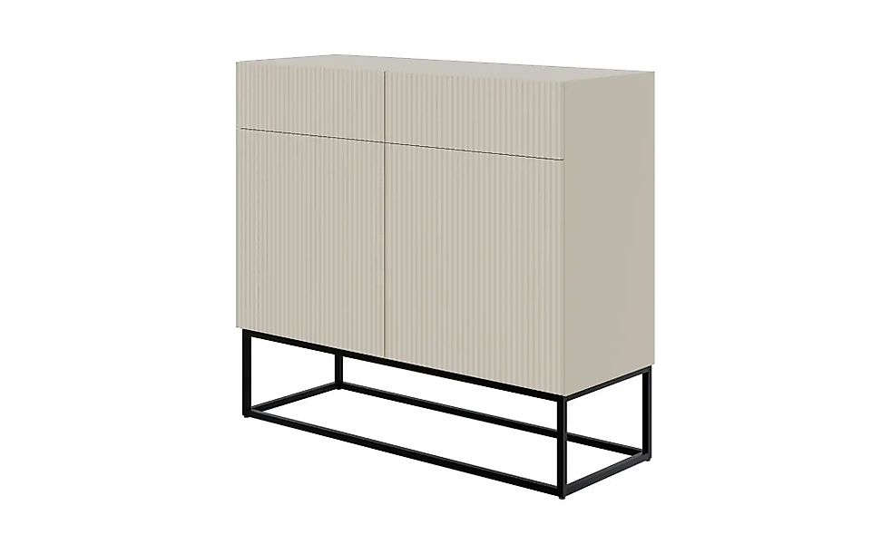 Sideboard  Veldio ¦ beige ¦ Maße (cm): B: 100 H: 90 Kommoden & Sideboards > günstig online kaufen