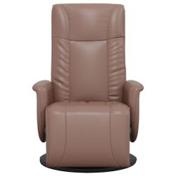 vidaXL Sessel Relaxsessel mit Fußteil Braun günstig online kaufen