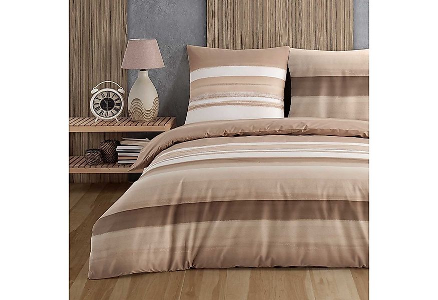 Buymax Bettwäsche Palermo, Renforcé: 100% Baumwolle, 2 teilig, 155x220 cm, günstig online kaufen