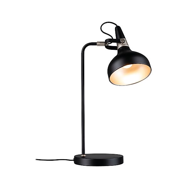 Paulmann "Tischleuchte Juna E14 max. 20W Schwarz matt, Champagner Metall" günstig online kaufen