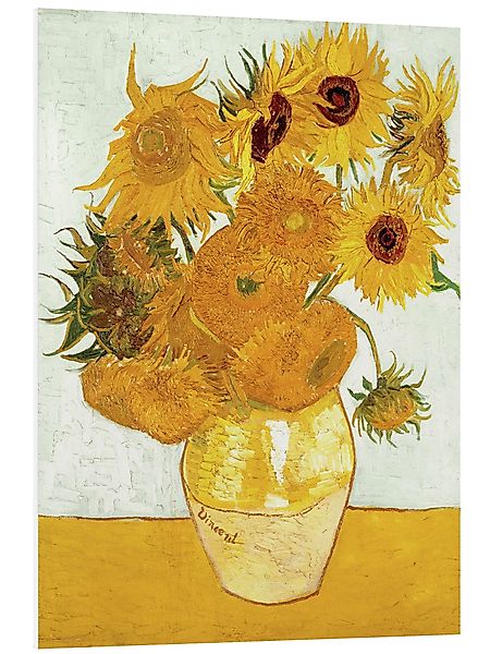 Posterlounge Wandbild Zwölf Sonnenblumen in einer günstig online kaufen