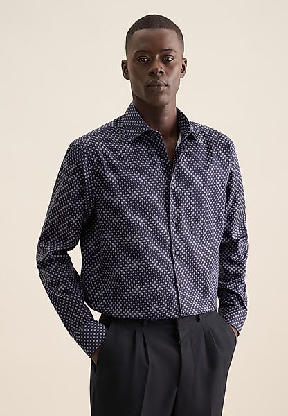 seidensticker Businesshemd "Regular" Regular 1/1 Kentkragen Druck günstig online kaufen