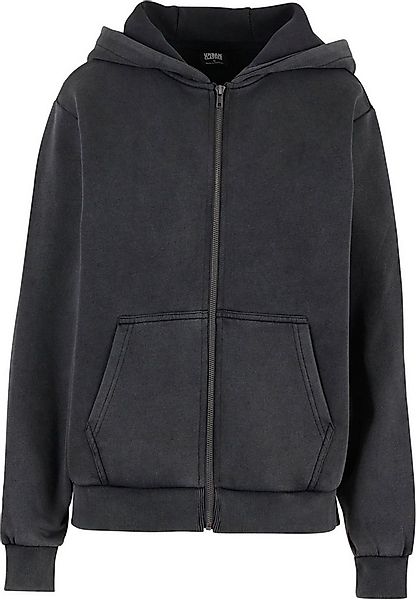 URBAN CLASSICS Sweatjacke Urban Classics Ladies Vintage Heavy Zip Hoody günstig online kaufen
