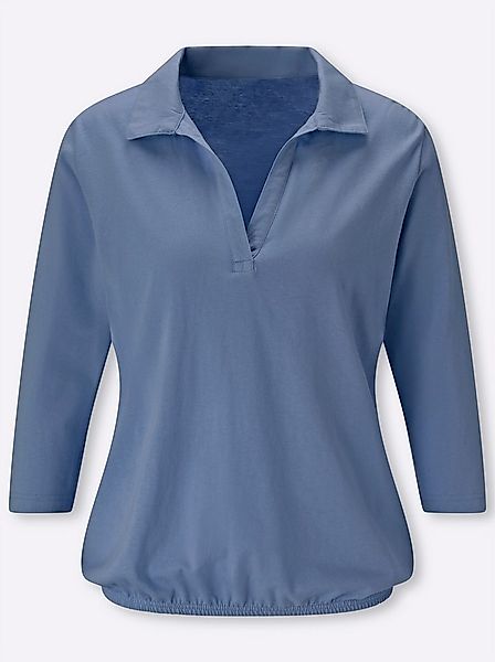 Sieh an! T-Shirt Poloshirt 3/4-Arm günstig online kaufen