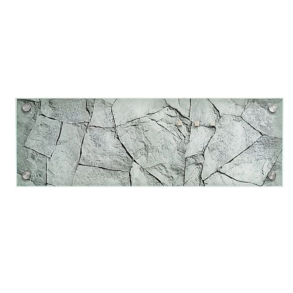 KARAT Design Memoboard Rock aus Glas Universal Einsetzbar 20 x 60 cm günstig online kaufen