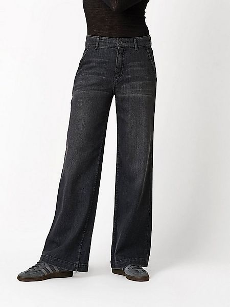ROSNER Weite Jeans Audrey1_094 (1-tlg) mit Waschung und Buffies günstig online kaufen