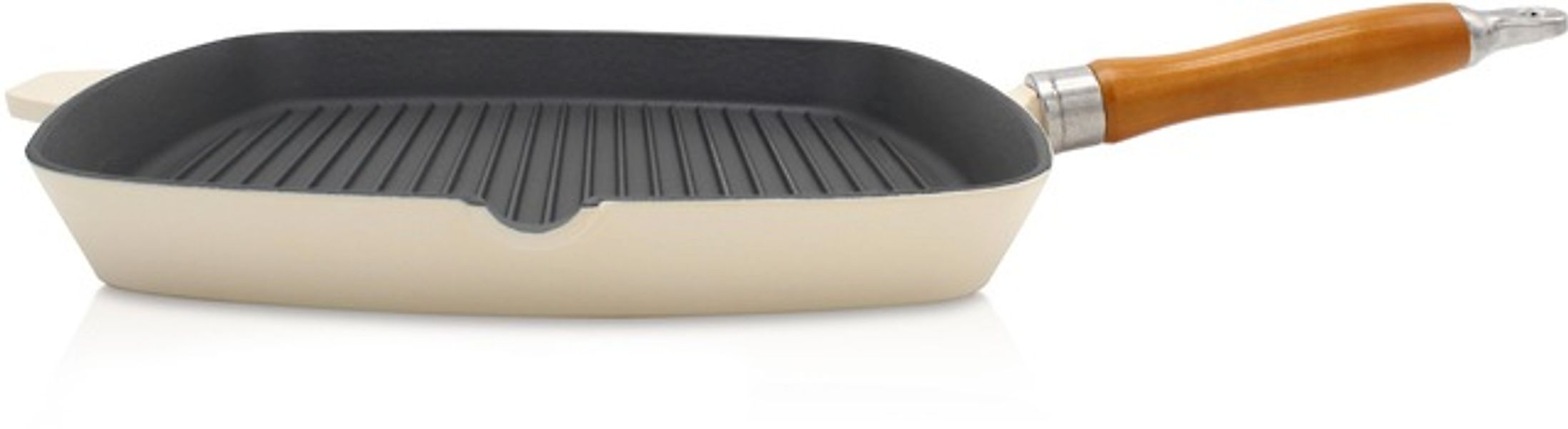 Krüger Steakpfanne »Einsenguss Grill-/ Steakpfanne SAVANNA, 28 x 28cm« Guss günstig online kaufen