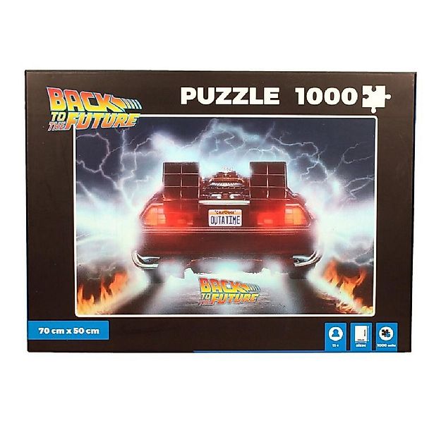 SD Toys Puzzle Back to the Future Delorean Out a Time puzzle 1000pcs, Puzzl günstig online kaufen