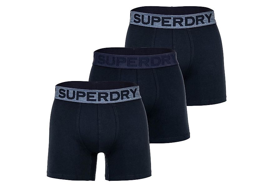 Superdry Boxer Herren Boxershort 3er Pack Baumwollmischung (Packung, 3er Pa günstig online kaufen