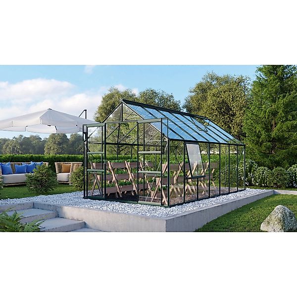 Vitavia Gewächshaus Meridian 11500 Smaragd 11,5 m² günstig online kaufen