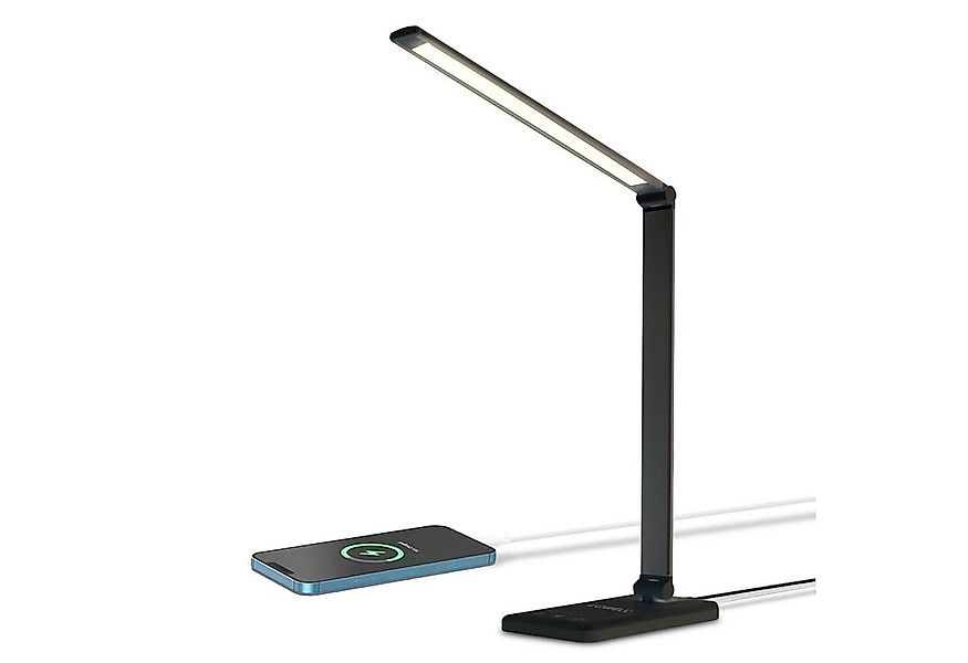 LQWELL Schreibtischlampe LED Schreibtischlampe Dimmbar Metallmaterial, LED günstig online kaufen