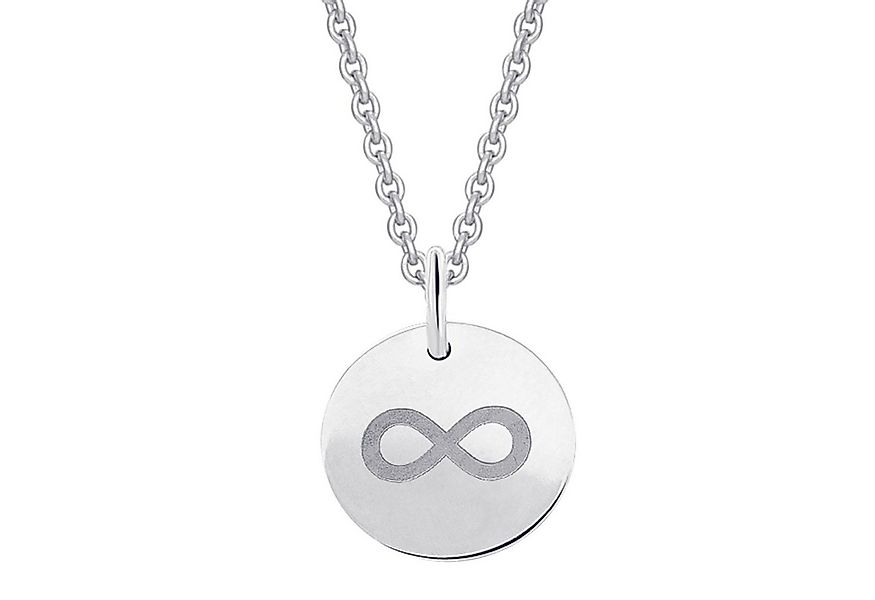 ONE ELEMENT Kettenanhänger unendlich Anhänger aus 333 Weißgold Ø 11,0 mm, A günstig online kaufen