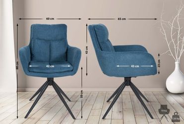 CLP Esszimmerstuhl Vilas, schwenkbarer Polster-Stuhl Mit günstig online kaufen