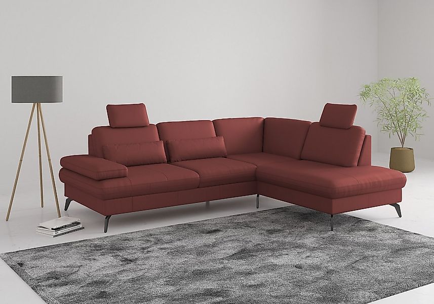 sit&more Ecksofa Morris L-Form, inkl. Sitztiefenverstellung, wahlweise mit günstig online kaufen