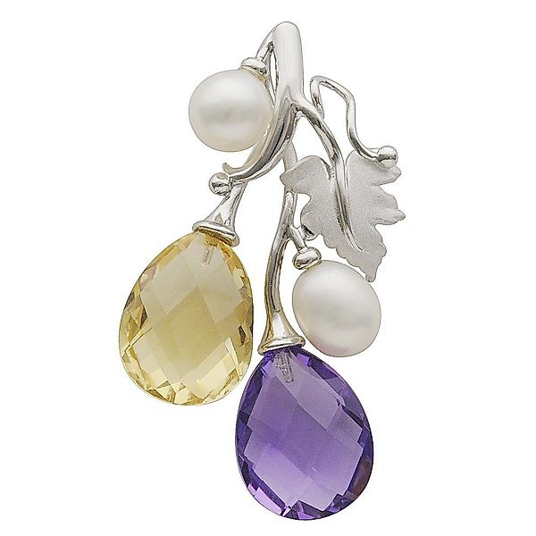 Schmuck Krone Kettenanhänger Anhänger Amethyst Citrin günstig online kaufen