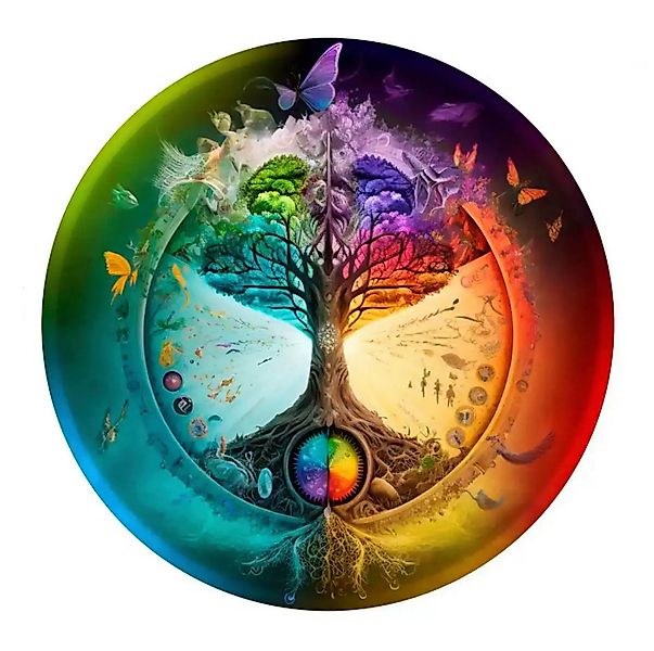 Wooden City Puzzle Holzpuzzle Mandala Tree of Life 250 Teile Mandalamotiv a günstig online kaufen