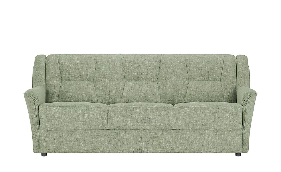 Schlafsofa - grün - 195 cm - 86 cm - 85 cm - Polstermöbel > Sofas > 3-Sitze günstig online kaufen
