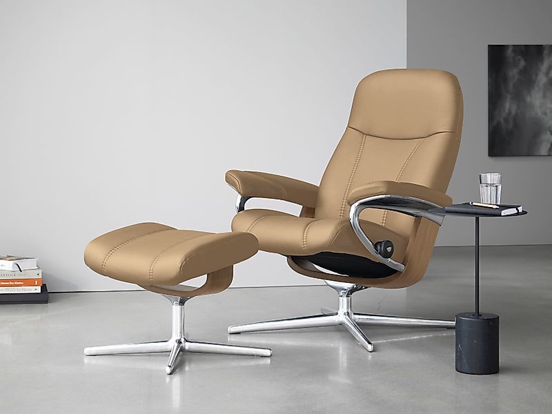 Stressless® Relaxsessel »Consul«, (Set, Relaxsessel mit Hocker), mit Hocker günstig online kaufen