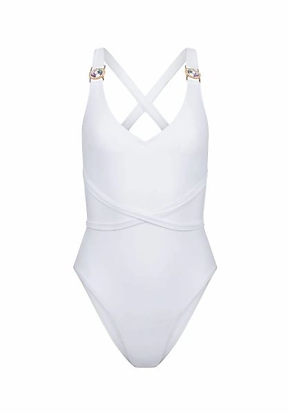 Moda Minx Badeanzug "Amour", (1 St.), mit funkelndem Steinbesatz günstig online kaufen
