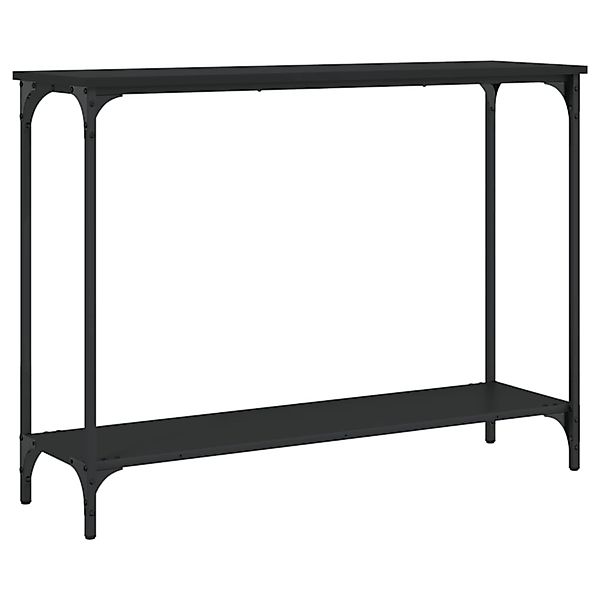 vidaXL Beistelltisch Konsolentisch Schwarz 101x30,5x75 cm günstig online kaufen