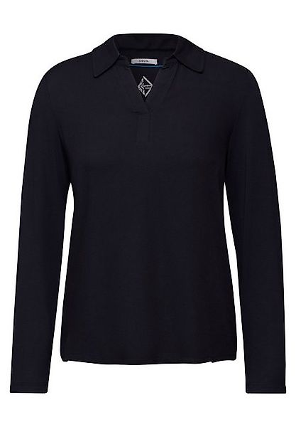CECIL Langarm-Poloshirt günstig online kaufen