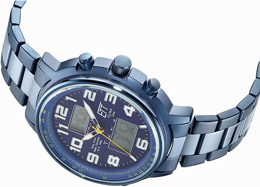 ETT Funkchronograph Hunter EGS-11445-32M, Armbanduhr, Herrenuhr, günstig online kaufen