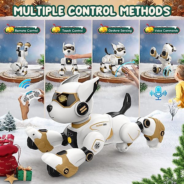 Fanttik RC-Roboter Roboter Hund Kinder Puzzle günstig online kaufen