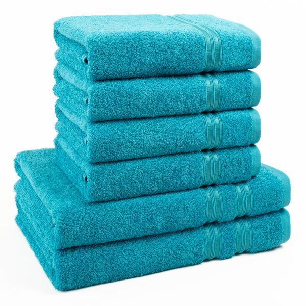 HAMMETEX Handtuch Set 6-teiliges Handtuch Set, günstig online kaufen