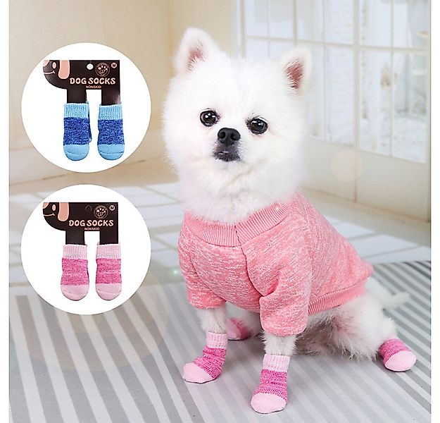 Jumpeak Schutzsocken Hunde Socken Antirutsch,Hundeschuhe Winter,Katzenartik günstig online kaufen