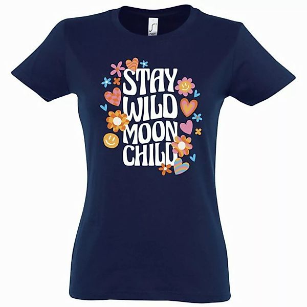 Youth Designz T-Shirt "Stay Wild Moon Chill" Damen Shirt mit trendigem Fron günstig online kaufen