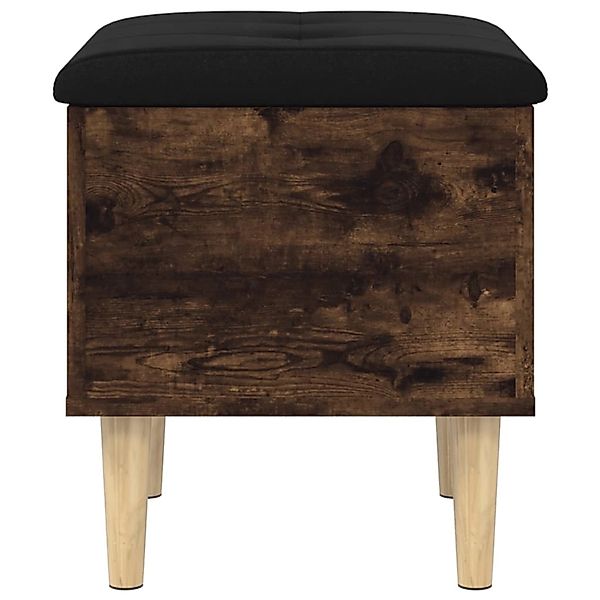 vidaXL Sitzbank mit Stauraum Räuchereiche 42x42x46 cm Holzwerkstoff günstig online kaufen