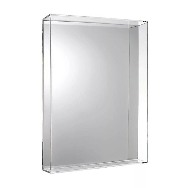 Kartell - Only Me Spiegel 50x70 - transparent/transparent günstig online kaufen