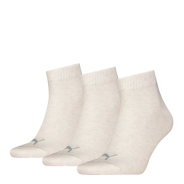 PUMA Kurzsocken "PUMA UNISEX QUARTER PLAIN 3P" 3 Paar, 3 Paar tlg. mit klei günstig online kaufen