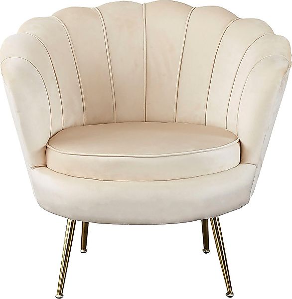 SalesFever Loungesessel "Clam - Design Cocktailsessel" Prachtvoll extravaga günstig online kaufen