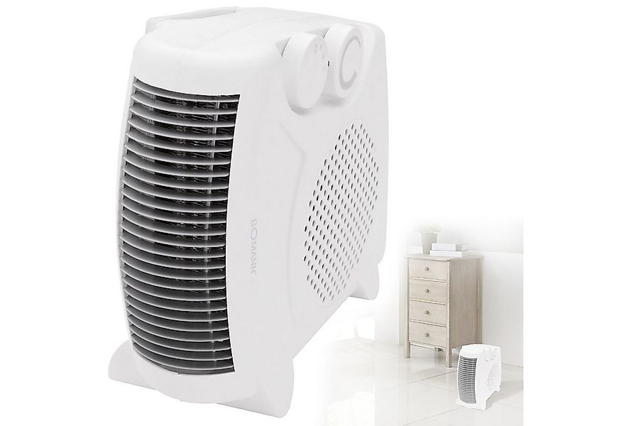 BOMANN Heizlüfter BOMANN 2in1 Heizlüfter Ventilator 2 Stufen Innen Außen 20 günstig online kaufen