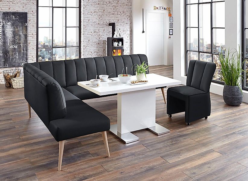 exxpo - sofa fashion Eckbank "Costa, moderne Rückensteppung, bequem und ele günstig online kaufen