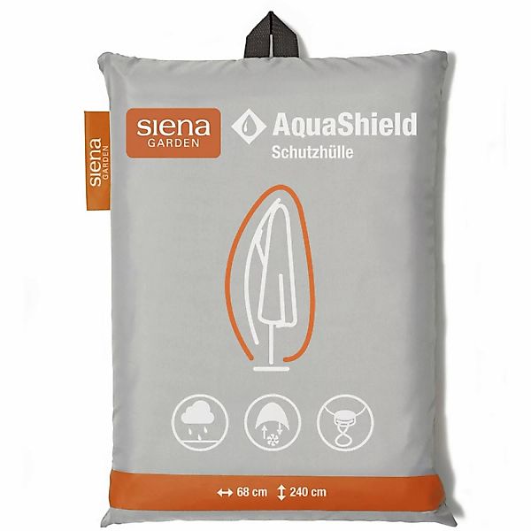 Siena Garden Schutzhülle Ampelschirm AquaShield 68 cm x 240 cm günstig online kaufen