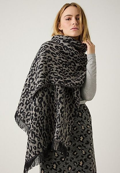 MORE&MORE Schal Leo Jacquard Scarf günstig online kaufen