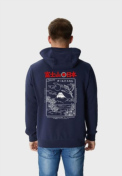 Oldskull Kapuzensweatshirt Asian Futeesan (1-tlg) mit angesagtem Mount Fuji günstig online kaufen