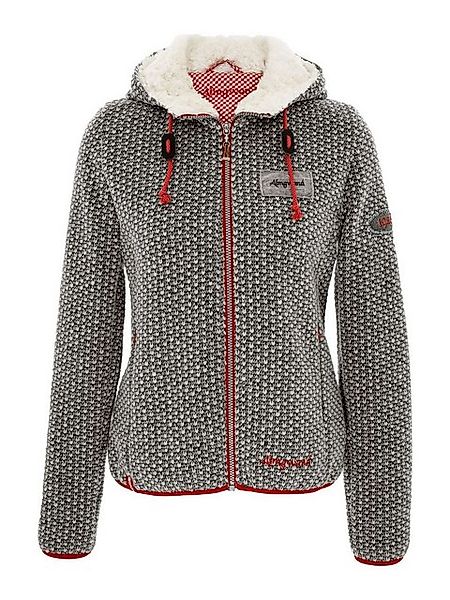 Almgwand Kapuzenfleecejacke MÜNSTERHÖHE günstig online kaufen