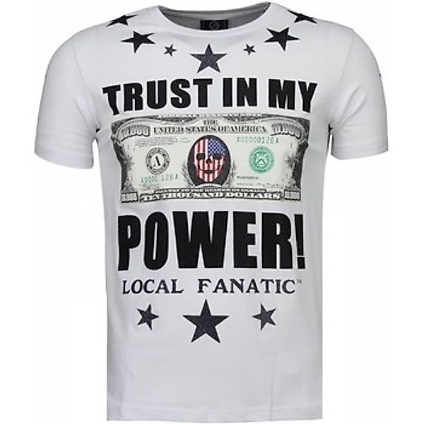 Local Fanatic  T-Shirt Trust In My Power Strass günstig online kaufen