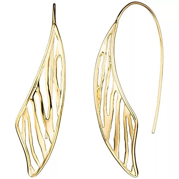 SIGO Durchzieh-Ohrhänger 925 Sterling Silber gold vergoldet Ohrringe zum Du günstig online kaufen