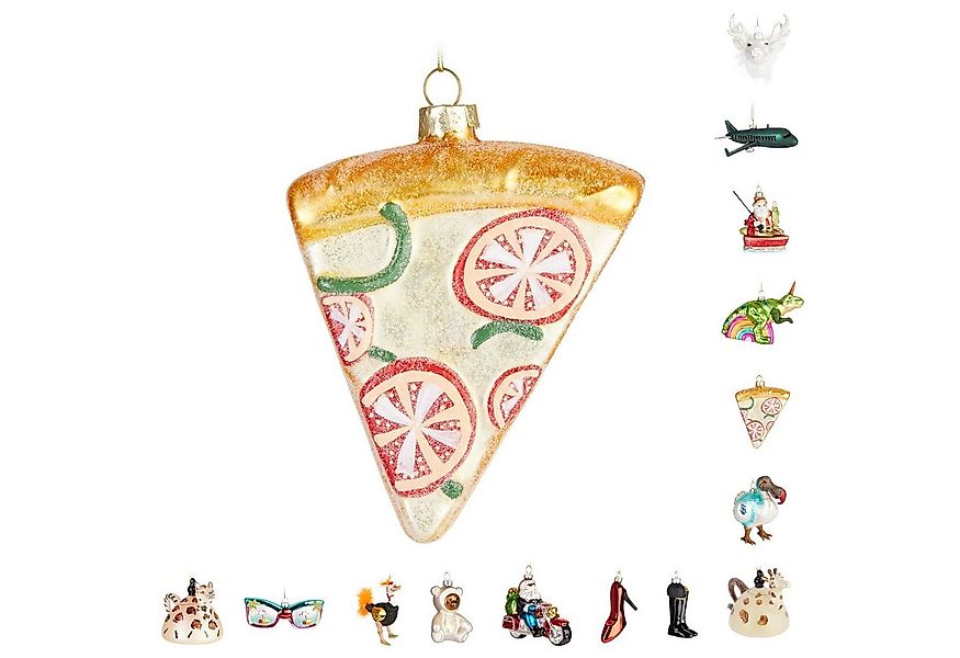 BRUBAKER Weihnachtsbaumkugel Lustige Weihnachtskugel aus Glas - Handbemalt günstig online kaufen